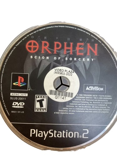 Orphen scion sorcery ps2 - orphen,