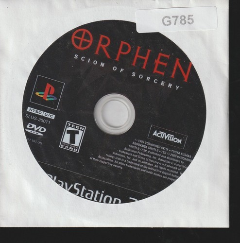 Orphen scion sorcery sony - orphen,